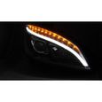 Paire de Phares Mercedes W204 07-10 LED LTI Dynamique noir-1