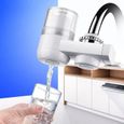 Filtre à l'eau de Robinet Purificateur D'eau Mini Céramique Réutilisable Pour Cuisine Salle De Bains Maison Potable-1