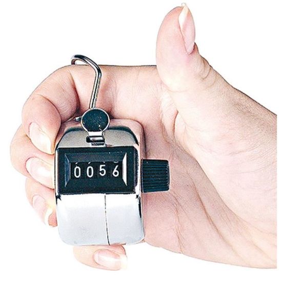 Mini compteur à 5 chiffres de doigts LCD numérique avec batterie incluse  couleur aléatoire - Cdiscount Sport