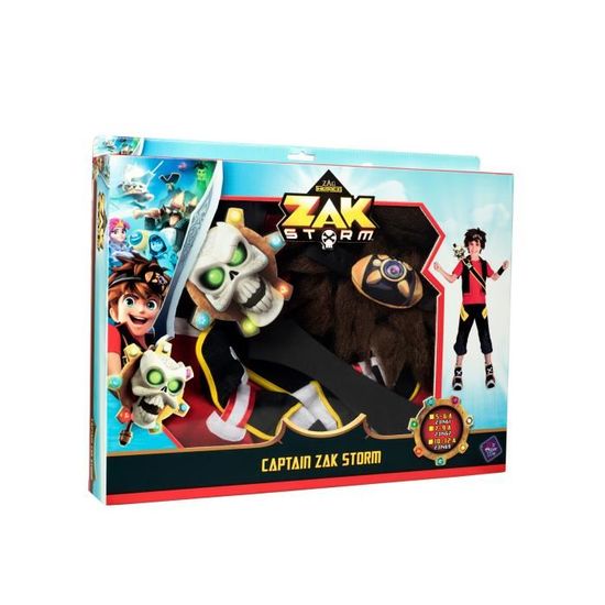 Coffret Deguisement Zak Storm Enfant 10 A 12 Ans Colore Cdiscount Pret A Porter