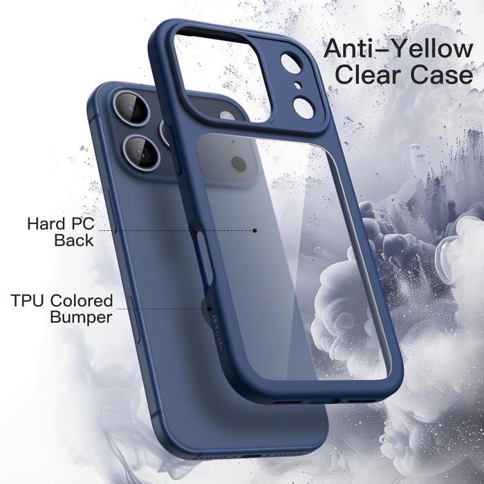 Coque IPhone 17 Pro Max Compatible MagSafe - Ultra Fine, Transparente, Protection Objectif Caméra
