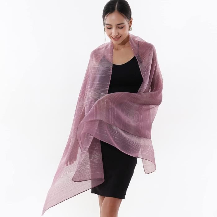 Écharpe Châle Femme En Cachemire – Pashmina Multicolore – Neuf Sans étiquette