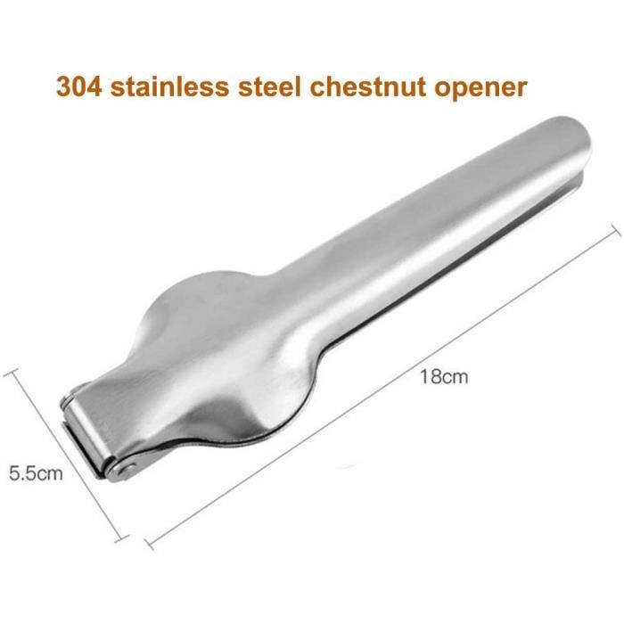 Casse Noix - Inoxydable - 18 cm - Ergonomique - Durable - Pour Noix et