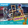 PLAYMOBIL - 70709 - SCOOBY-DOO avec chevalier noir - Licence Scooby Doo - Marron - Fille - 5 ans et plus-2