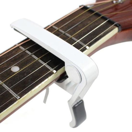 Capo De Guitare Portable - Pour Guitare Acoustique Et électrique | Pince à Ressort, Réglable