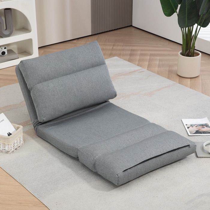 Sonew Siège au sol Siège de sol canapé chaise pliable réglable sol