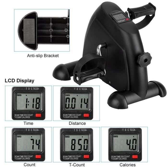 Stepper Active Touch Swing – Noir – Pour Fitness Et Training à La Maison
