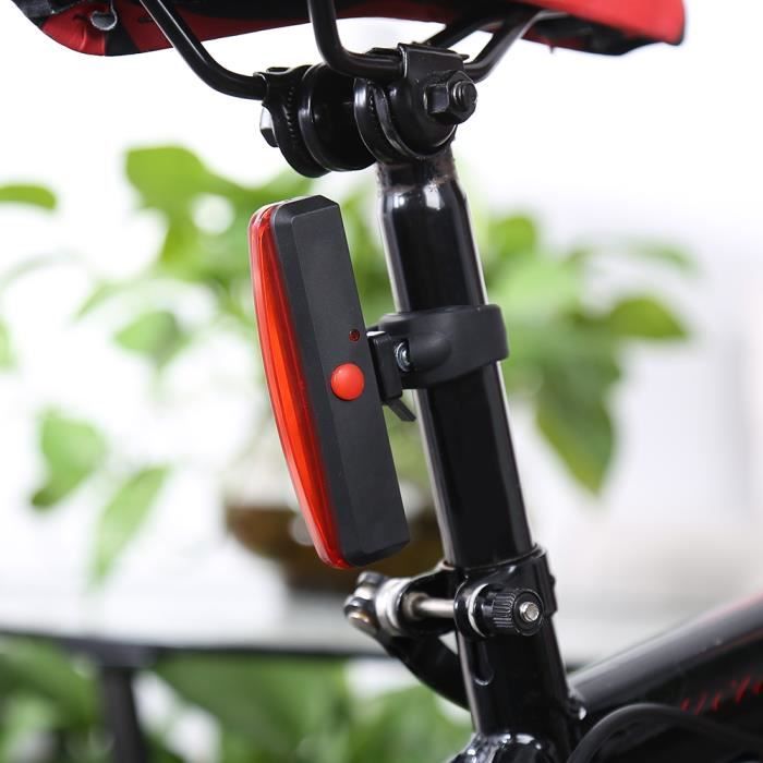 Lot De 2 Feux Arrière LED Vélo – Rechargeables USB – Éclairage Sécurité Nocturne