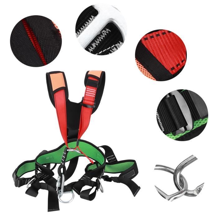Ceinture de sécurité portable de haute résistance de harnais d'escalade de  sports de plein air-REN - Cdiscount Bricolage