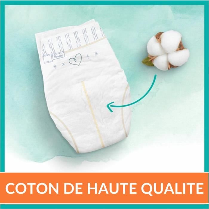 PAMPERS Premium Protection New Baby - Couches taille 1 (2-5 kg) 44 couches  - Cdiscount Puériculture & Eveil bébé