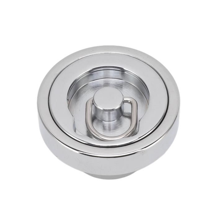 Siphon De Sol Rond En Acier Inoxydable - Anti-Odeurs, Drainage Rapide, Noyau D'Eau 12 Cm, Pour Salle De Bain, Cuisine - 6