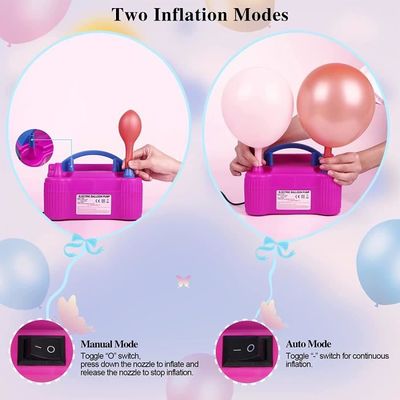 Gonfleur Électrique Zibi Z-32 Pour Ballons – Pompe à Air Ventilateur – Fête Anniversaire