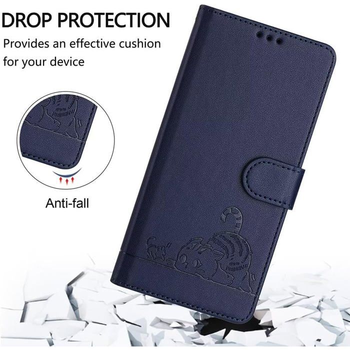 SEAHAI Cuir Coque Pour DOOGEE Note 58, Très Mince Étui Portefeuille [Blocage RFID] [Fentes Pour Cartes] Antichoc PU Housse Protection Flip Case - Vert