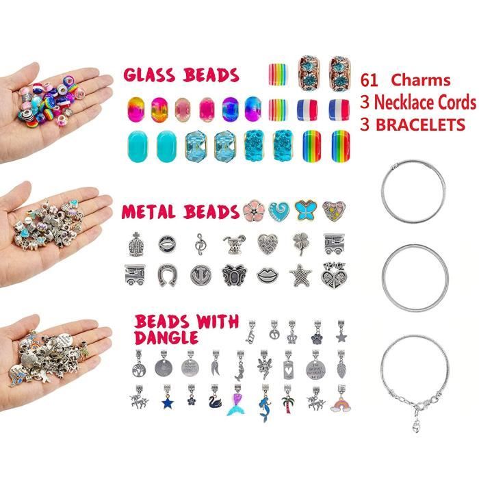 Accessoires pour cheveux à paillettes sur le thème de la sirène pour filles, Kit de bijoux en forme de sirène, collier, bague, pinces à cheveux, corde, bijoux de guérison, cadeau pour enfants