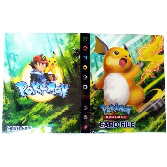 Album Pokémon, album de cartes Pokémon, classeur Pokémon, livre de cartes Pokémon, portecartes