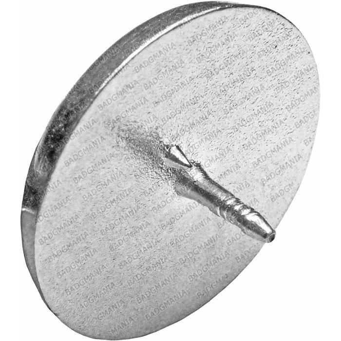 Pin's Argenté Ukraine – Soutien Au Pays, Drapeau Et Blason, Diamètre 2 Cm