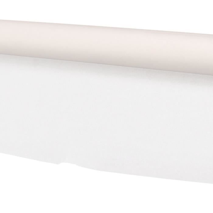 Rouleau de papier blanc 46 cm x 10 m - Créalia