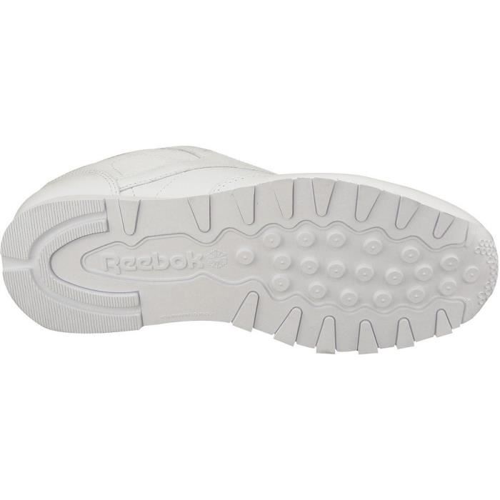Reebok Classic Leather 50151 White Candy Pink Cdiscount Chaussures