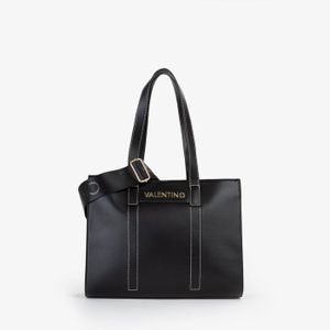 Sac à Main / Cabas Noir – 30x30x12 Cm, Anses Acétate/cuir, Neuf