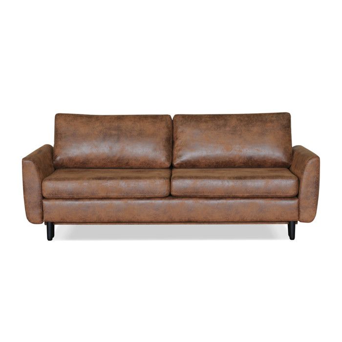 Canapé Cuir - 3 Places Non Convertible – ROCHE BOBOIS Hirel 35120