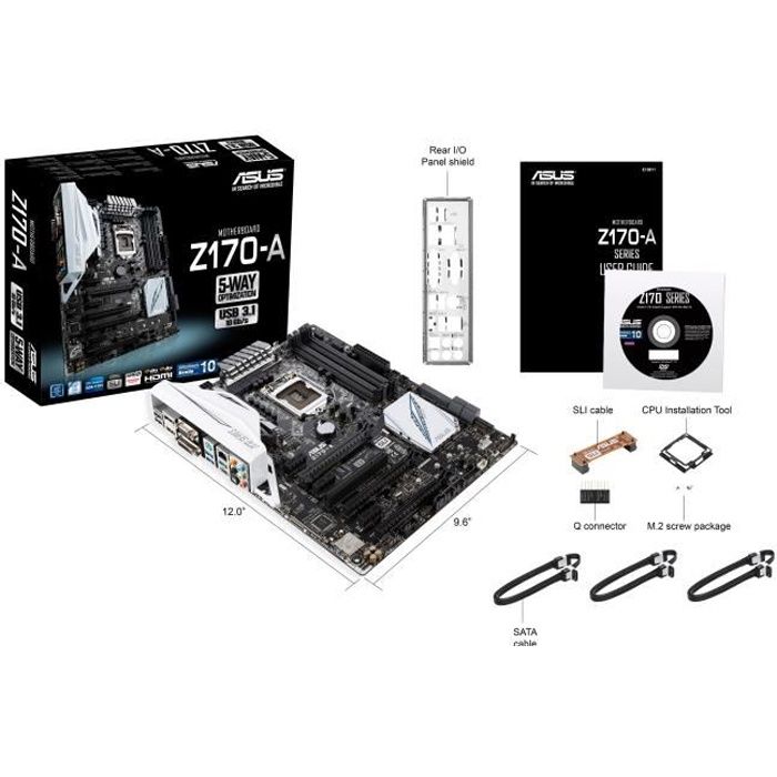 Asus Z170-A 90MB0LS0 M0EAY0 - Asus