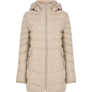 doudoune longue blanche femme