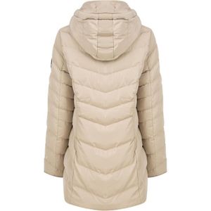 doudoune fine beige