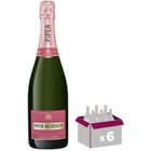 PIPER-HEIDSIECK Champagne Piper Heidsieck Rosé Sauvage - 75 cl x6
