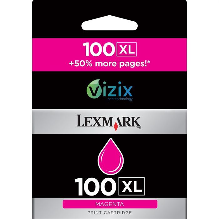 Lexmark 100XL Cartouche d'encre - vue 3