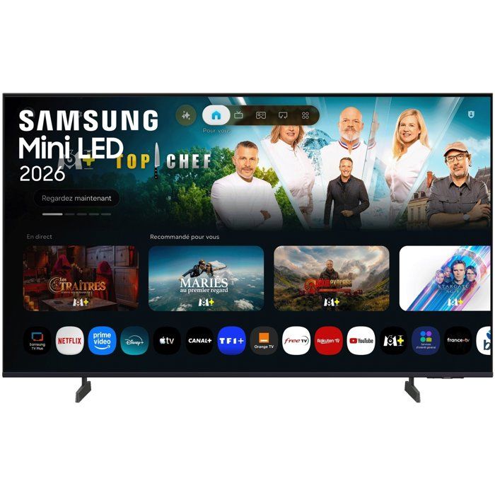 Samsung 43M73H TV MiniLED 43 109 cm 4K UHD 3840x2160 Gaming Hub Smart TV 3xHDMI WiFi - vue 5