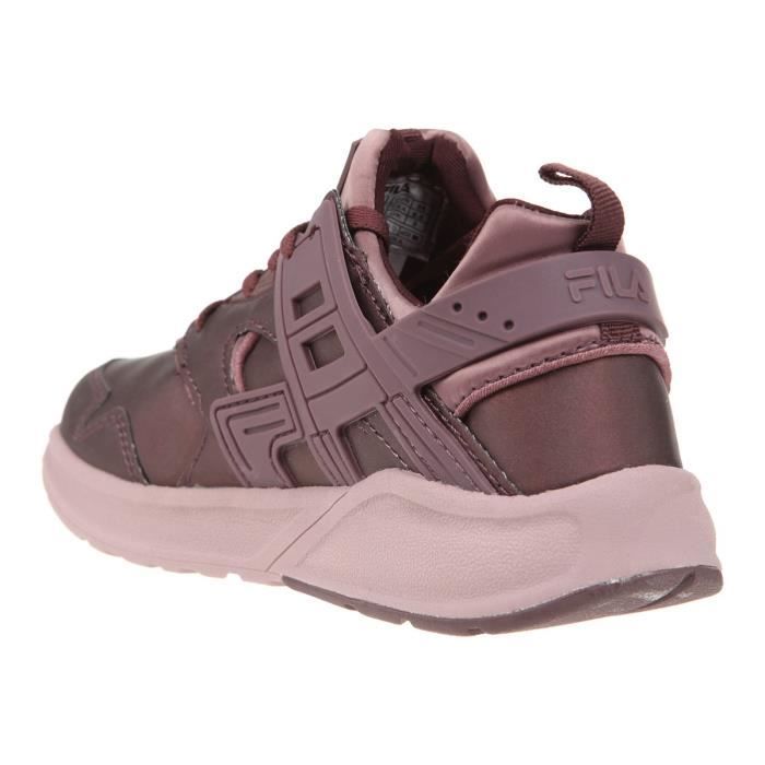 Fila sneakers femme bordeaux top