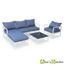 Salon De Jardin 5 Places Acatium En Aluminium Achat Vente
