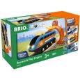 Brio World Locomotive à Enregistreur vocal Smart Tech Sound  - STEM - Circuit de train en bois - Ravensburger - Dès 3 ans - 33971-0