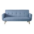 Canape scandinave convertible 3 places