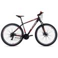 VTT semi-rigide 29" Morzine noir-rouge 53 cm KS Cycling - Adulte - Mixte - 21 vitesses - Cross country-0