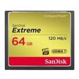 SANDISK Extreme Cf 120Mb/S 85Mb/S 64Gb-0