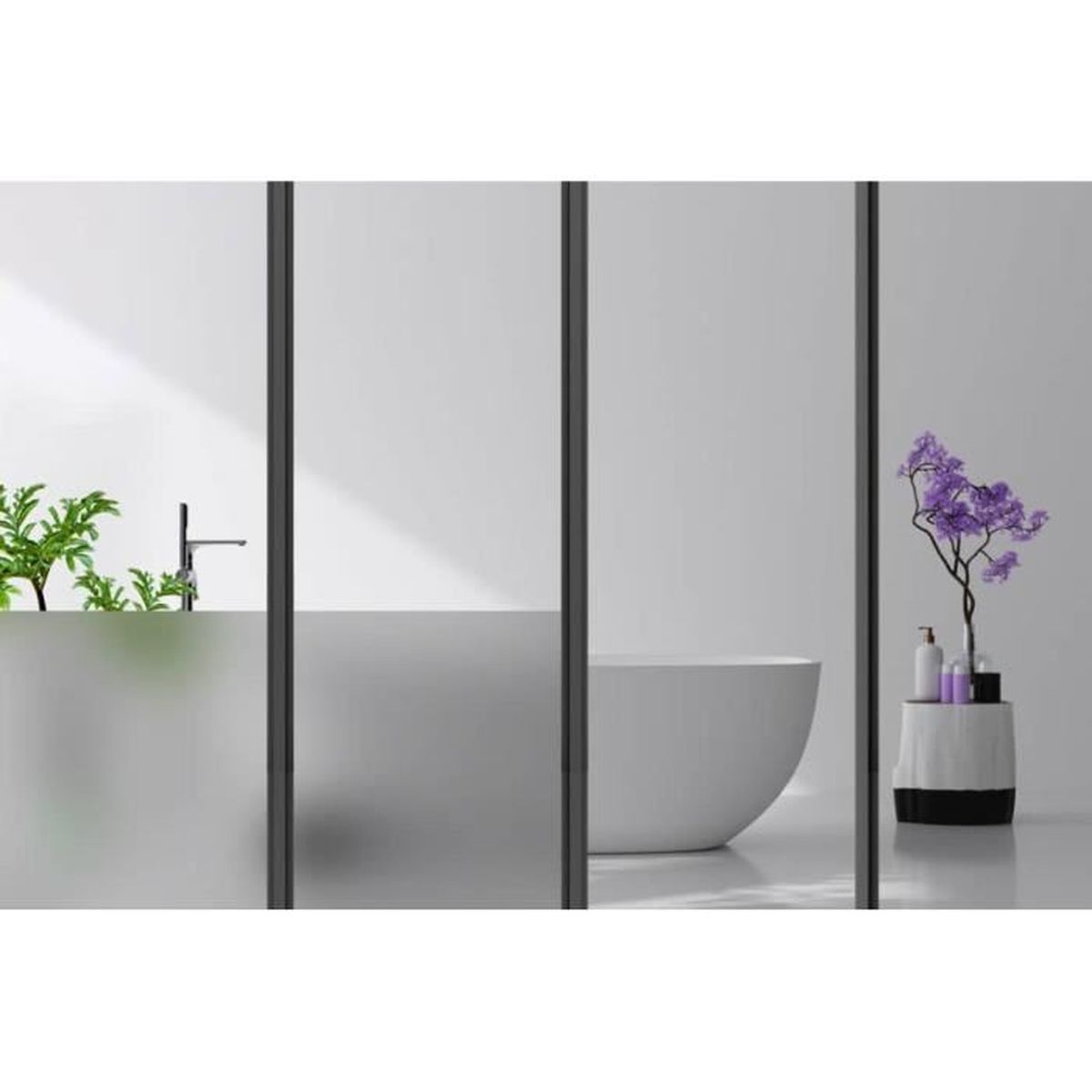 Film Teinté Noir 5% Pour Vitres Auto - 75cm X 5m - Protection Intimité & Chaleur - CHRYSALAB