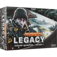 Z-Man Games | Pandemic  Legacy - Saison 2 - Boite noir | Jeu de societe | A partir de 14 ans | 2 a 4 joueurs | 60 minutes