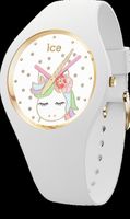 Ice-Watch - ICE fantasia White - Montre blanche pour femme avec bracelet en silicone - 016721 (Small)