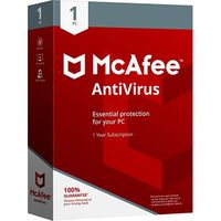 McAfee AntiVirus 1 Device 1 Year McAfee Key GLOBAL