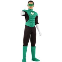Déguisement Green Lantern homme - Funidelia- 114477-  Super héros, DC Comics, Ligue de justice d'Amérique, Green Lantern