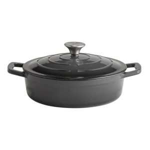 Cocotte en fonte émaillée ronde 4 L Crealys Cocotte en fonte émaillée ronde 4 L Crealys