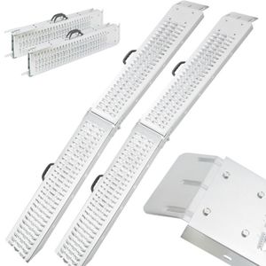 Lot De 2 Rampes De Chargement Pliables Acier 400kg Achat Vente