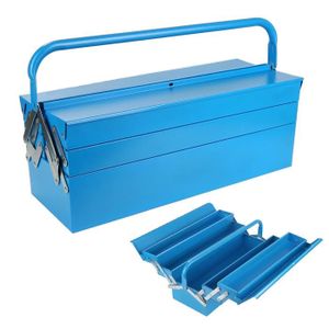 Boite A Outils Vide Vue De Dessus Ouverte Toolbox Metallique