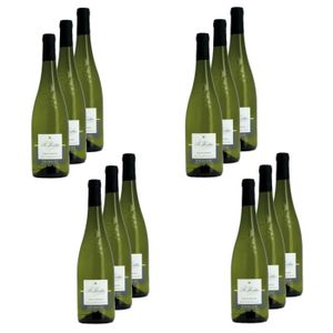 VIN BLANC Touraine - Lot 12x Vin blanc Sauvignon La Javeline