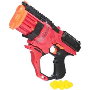 Ans Gar/çons Cadeau SLDALES 2PCS Jouet Pistolet Enfant Jouet Jeu De Tir,avec 24 Boule en Mousse,4 Fl/èches en Mousse et Cible de Tir,5 6 7 8 9 10