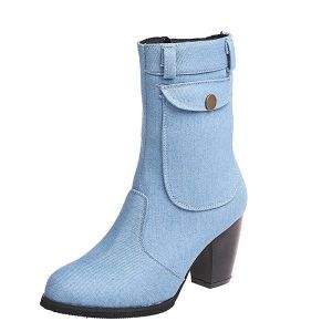 Bottes en jean pas cher clearance