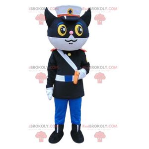 DÉGUISEMENT - PANOPLIE Mascotte de chat policier, costume de gendarme - C