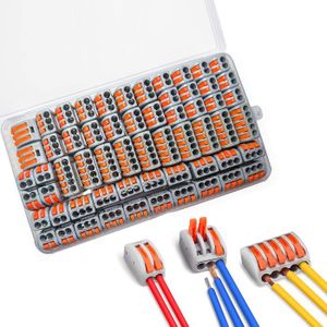 37 pièces Connecteurs électriques kits avec levier de commande, domino  electrique, Rapide Compact Borne Cosses connexion électri53 - Cdiscount Auto