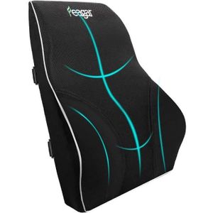 Coussin De Soutien Lombaire Ergonomique En Mousse Mémoire - 65x44x14 Cm - Neuf